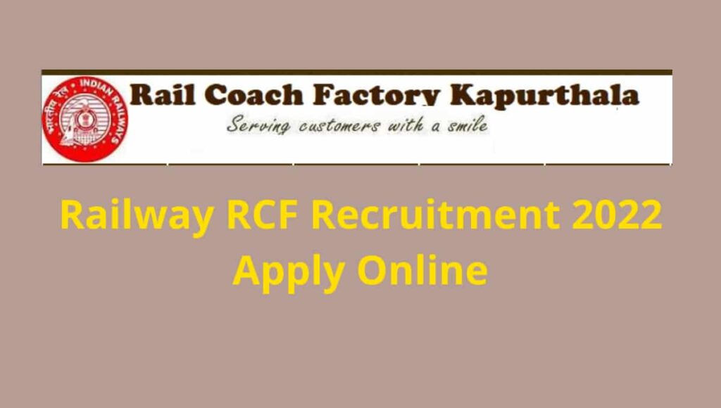 Railway RCF Apprentice 2022