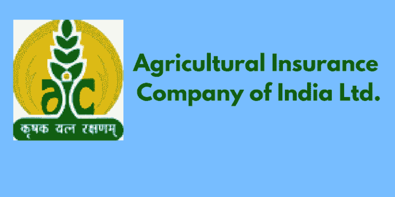 Agriculture Insurance Company Of India - NaukriGov.Com