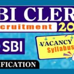 SBI Clerk (Junior Associate) Recruitment 2022