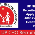 UP NHM Community Health Officer CHO Recruitment 2022